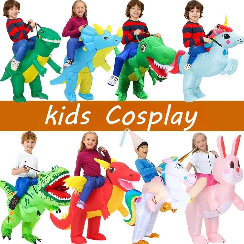 Inflatable Dinosaur Costume Adult - 新発売！大人も子供も楽しめる、面白いインフレータブルの緑色の恐竜コスチューム。ハロウィーンやテーマパーティーにぴったりの、おしゃれな仮装衣装。