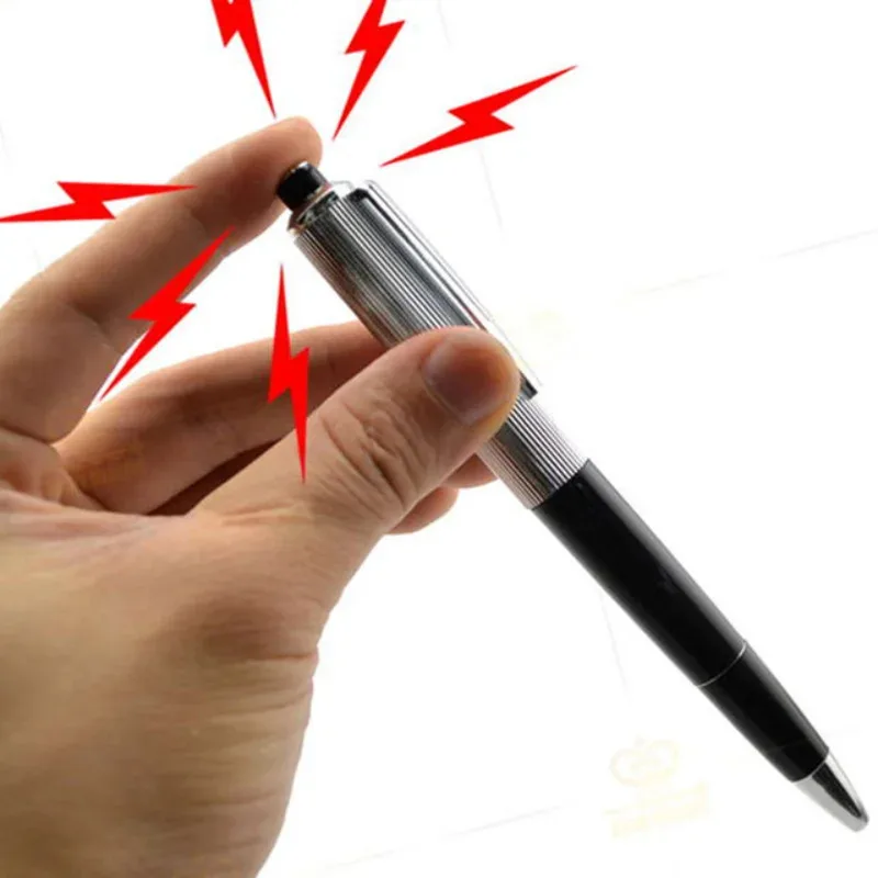 Shock Pen Prank Toy - 85L-1個入り、クリエイティブな電気ショックペンおもちゃ。実用的なガジェットで、ジョークやいたずらに使える。面白いプレゼントとして、友人への最高の贈り物になる。