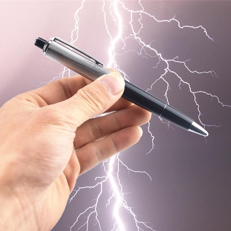 電気ショックで驚かせるおもしろボールペン。パーティーや集まり - Shock Pen Prank Toy のレビューと価格