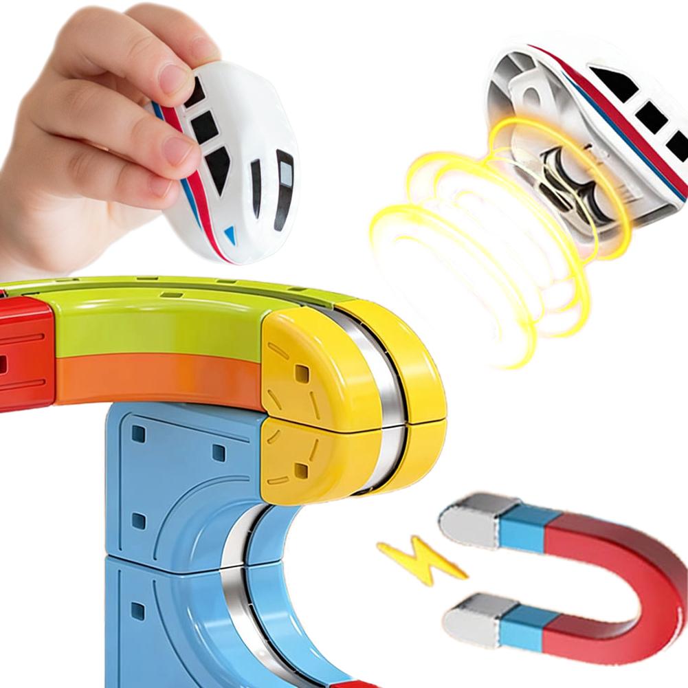 磁気列車電気子供用教育インタラクティブおもちゃ充電式ミニ魔法 - Novelty Gifts のレビューと価格