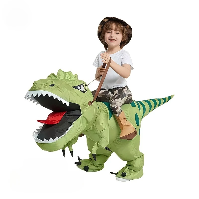 新発売！大人も子供も楽しめる、面白いインフレータブルの緑色の - Inflatable Dinosaur Costume Adult のレビューと価格