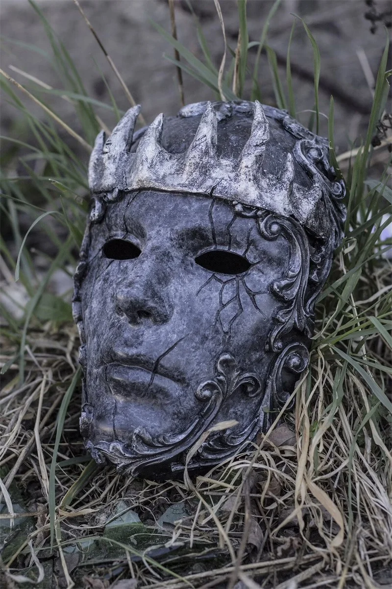 ハロウィーンの高貴な王のコスプレマスク、歩く王のマスク、完全 - Led Purge Mask Halloween のレビューと価格