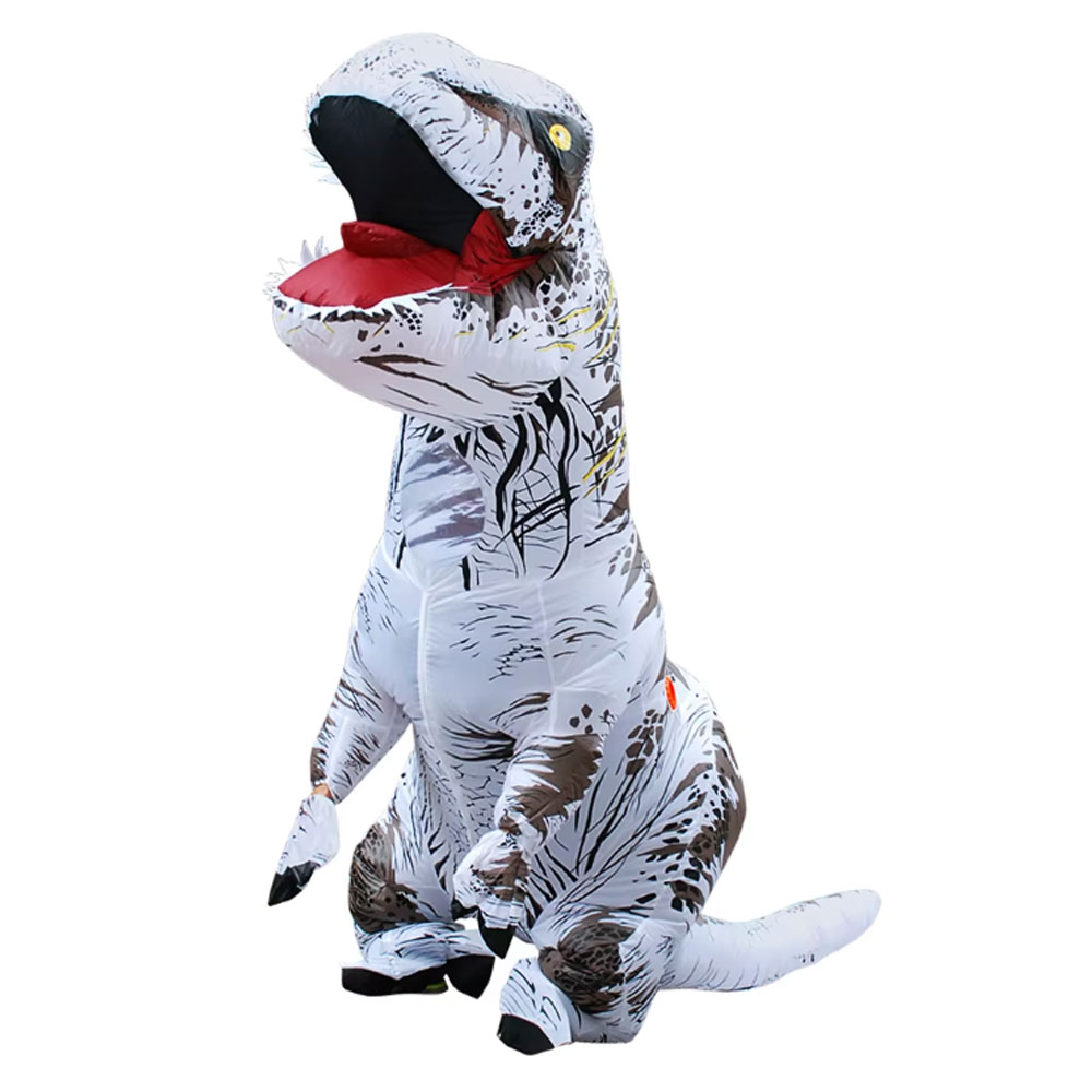 ハロウィーン用、男女兼用、空気で膨らませる恐竜コスチューム（ - Inflatable Dinosaur Costume Adult のレビューと価格