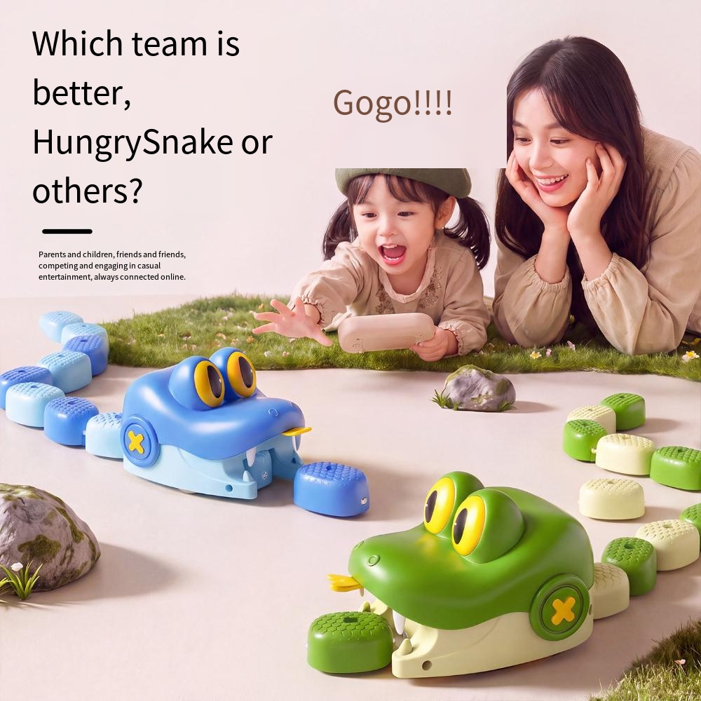 リモコンで操作できる磁石式の蛇のおもちゃ。2人で遊べる対戦ゲ - Novelty Gifts のレビューと価格