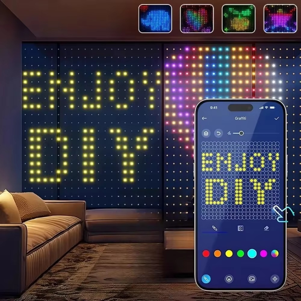 クリスマスギフト用、パターンライト付きネットライトセット。B - Novelty Gifts のレビューと価格