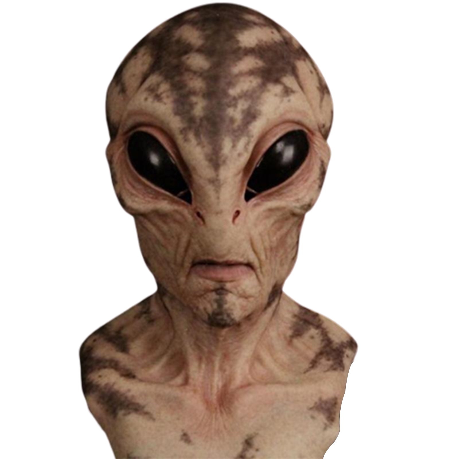 ハロウィーンパーティー、コスプレ、不気味なホラー小道具に最適 - Latex Alien Mask Realistic のレビューと価格