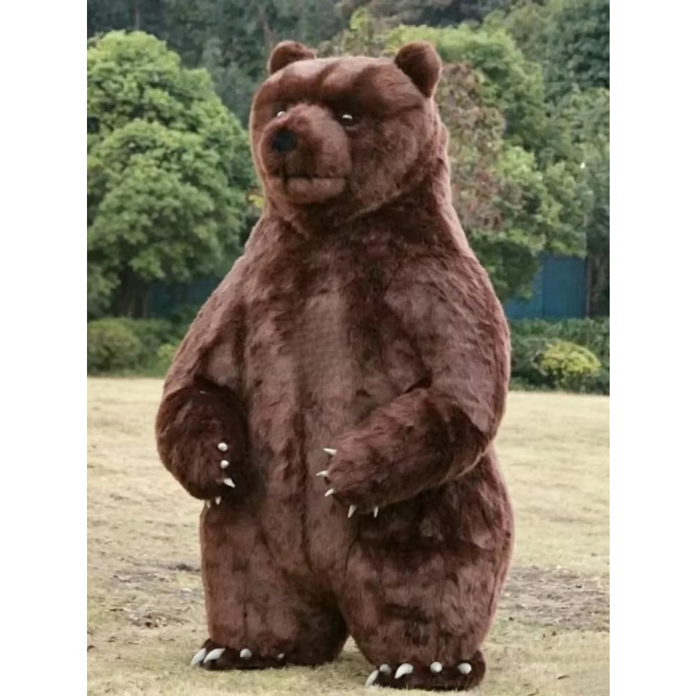 イベント広告宣伝や祝典用の、空気で膨らませるクマの着ぐるみ。 - Costumes のレビューと価格