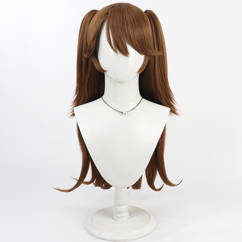 シシガミ レオナ Vtuber コスプレウィッグ ブラウン  - Anime Cosplay Wig Heat Resistant のレビューと価格