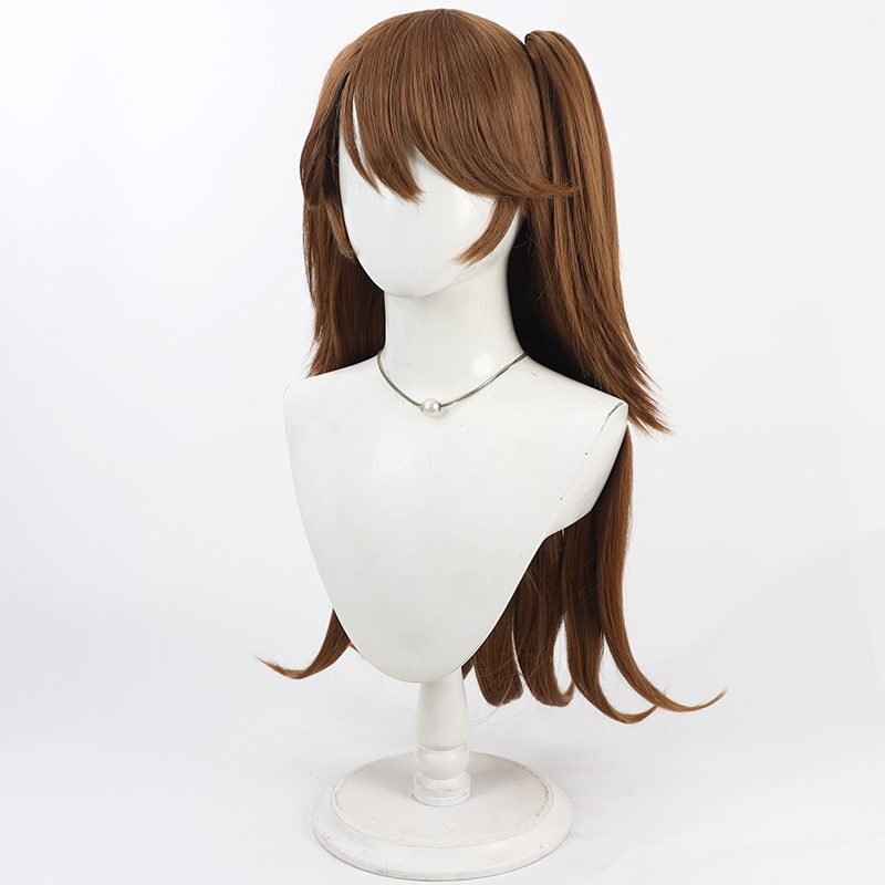 シシガミ レオナ Vtuber コスプレウィッグ ブラウン  - Anime Cosplay Wig Heat Resistant のレビューと価格