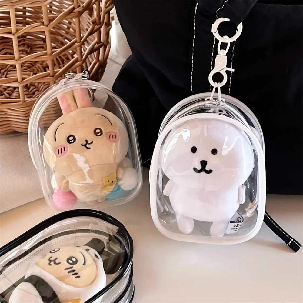 新しい携帯用透明ファスナー付き収納バッグ、キーホルダー、漫画 - Novelty Gifts のレビューと価格