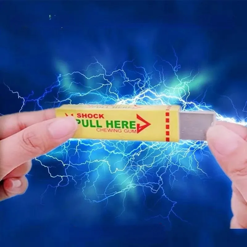電気ショックおもしろグミ、引っ張ると頭がショック！おもちゃ、 - Shock Pen Prank Toy のレビューと価格