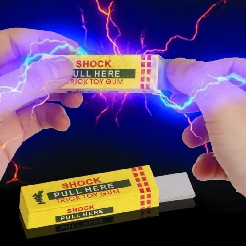 電気ショックおもしろグミ、引っ張ると頭がショック！おもちゃ、 - Shock Pen Prank Toy のレビューと価格
